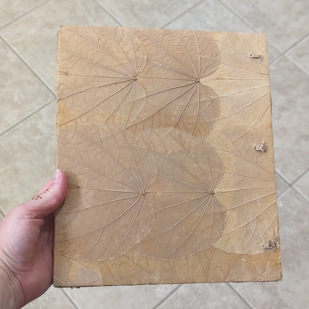 Hand Made Paper Notebook - Picture 2 of 9